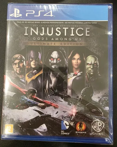 Injustice Gods Among - Ultimate Edition (PS4) - Novo