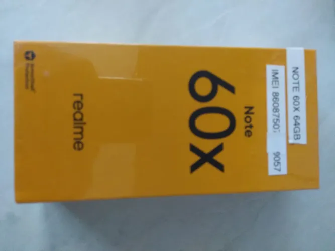 Realme note 60x