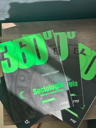 livro sociologia 360° volume único ftd
