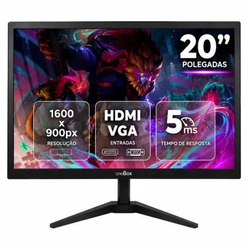 Monitor 20" LED VGA/HDMI DMN200