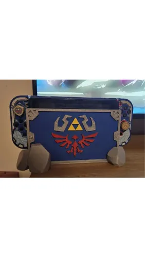 ?Dê o upgrade definitivo no seu Nintendo Switch com o poder da Triforce! ?