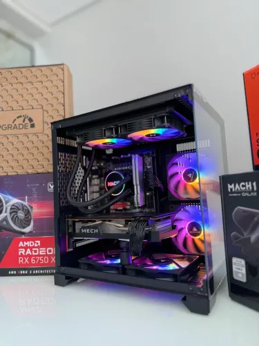 Pc gamer i5 12th + Rx 6750XT + 16gb 3200mhz + ssd NvMe 