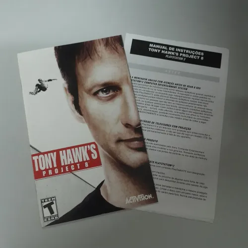 Manual Tony Hawk's Project 8 - Playstation 2 (2006)