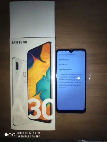 Celular smartphone. Samsung A30. Funcionando normal, de procedência 