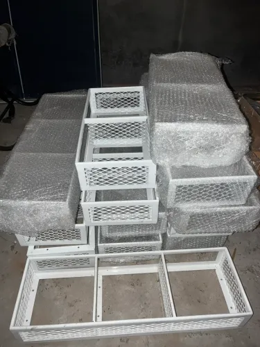Gaiolas/prateleiras ferro com pintura eletrostática