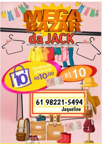 LOTE DE ROUPAS PARA BAZAR 