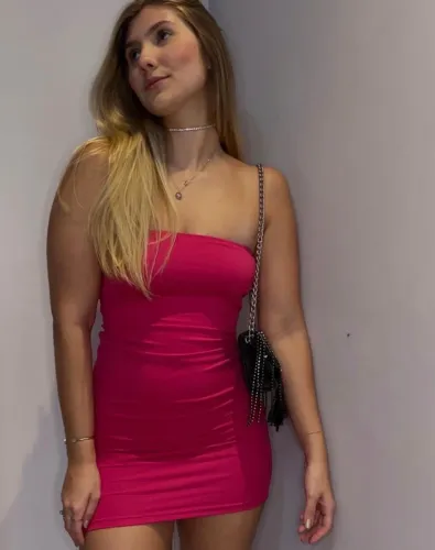 Vestido tubinho- rosa 