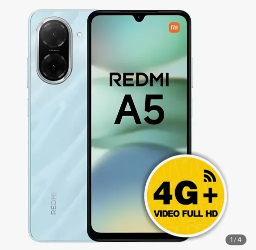 Celular redmi A5 xiaomi 64GB 3 RAM ocean blue