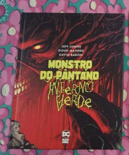 HQ inferno verde DC monstro do pântano