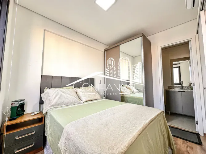 Studio mobiliado para Alugar no Centro, Curitiba - PR | Confiancce Imóveis