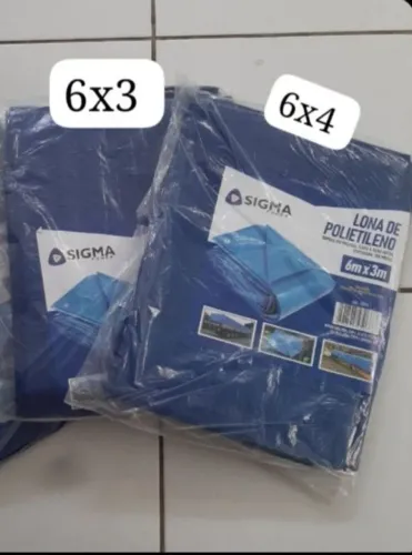 Lonas 6x3 e 6x4 polietileno