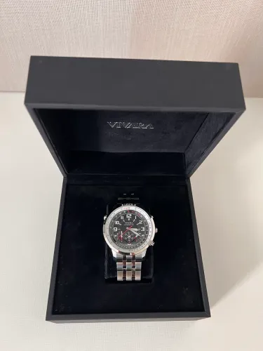 Relógio Vivara Cronógrafo Black Dial
