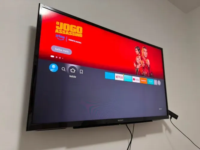TV Sony 40" + Fire TV Stick Amazon | Transforma em Smart TV