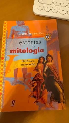 Livro estórias da mitologia, os deuses, menos o pai