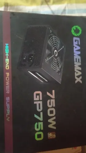 Fonte Game Max GP750 | 750W | 80 Plus | Bronze