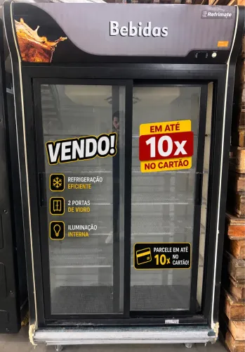 Geladeira/refrigerador 2 portas 