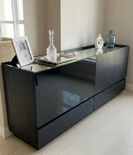 Buffet / Aparador com Tampo Espelhado - Ganha Lustre comprando 2 moveis ou mais