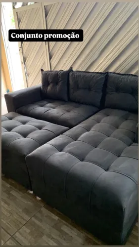 Conjunto conjunto cinza
