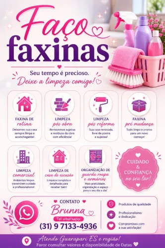 Faxinas e diarista