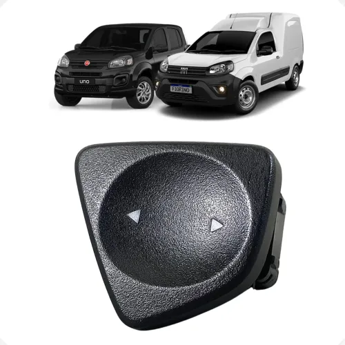 Botão Vidro Elétrico Esquerdo Uno Fiorino 2010 2011 a 2015