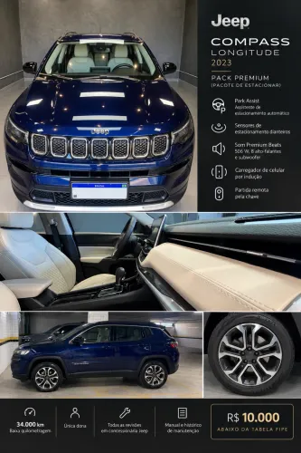 Jeep Compass Long. T270 1.3 TB 4X2 Flex AUT 2023