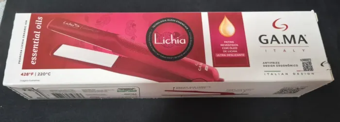 Prancha GA.MA Italy Lichia Ceramic Ion/chapinhas
