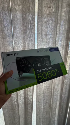 Placa de Video GeForce NVIDIA PNY RTX 5060 TI 8GB GDDR7
