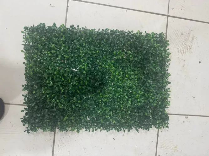 Grama artificial decoração 