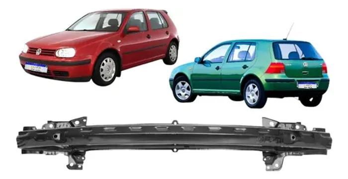Lamina Parachoque Dianteiro Volkswagen Golf 1999 2000 A 2007