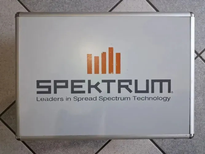 Maleta para rádio controle da SPEKTRUM original