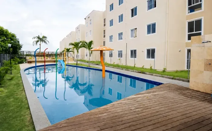 Oferta!! Apartamento 2/4 No Cond. Mirantes das Lagoa Em frente a fábrica da Guararapes