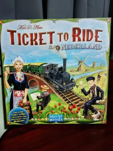 Ticket to Ride Nederland Map Collection 4 Galápagos - Expansão Jogo de Tabuleiro
