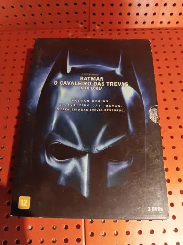 Box dvd o cavaleiro das trevas A trilogia