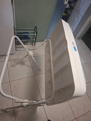 Suporte de banheira com trocador