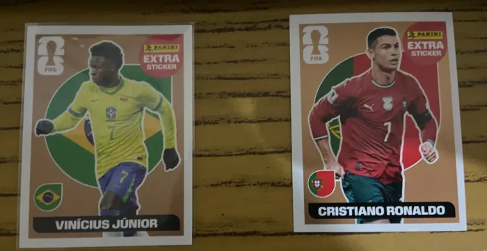 Vendo Vini e Cristiano ronaldo Legend Bronze -Copa 2026