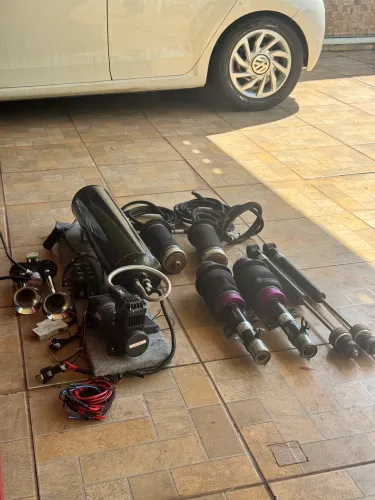 Suspensão a ar castor air ride black 8mm vw up!