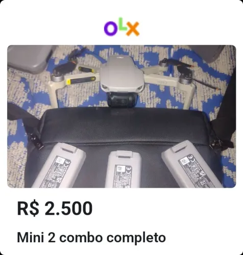 Drone mini 2 combo