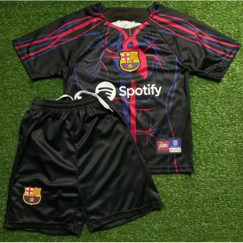 Conjunto Barcelona Infantil 4/5 Anos Especial Thailandes