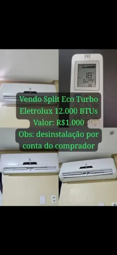 Split Electrolux Eco Turbo 12.000 BTUs
