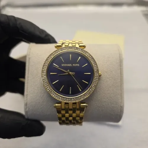 Relógio Michael Kors MK3408 Feminino Dourado Original Novo