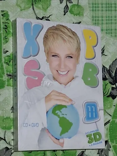 CD & DVD XUXA,XSPB 11 CLIPES EM 3D COM ÓCULOS LACRADO.