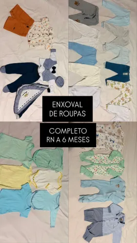 ? Enxoval de Bebê RN ao 6 meses?