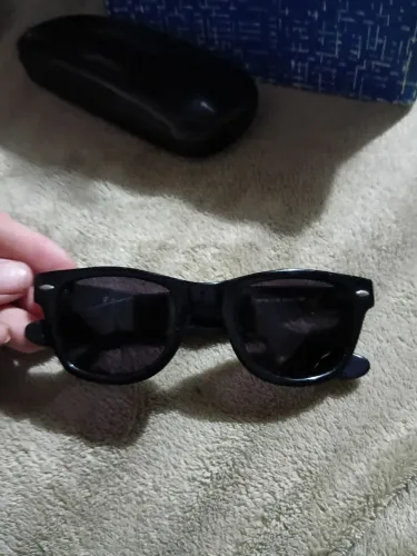 Oculos de sol preto Ray bam unisex