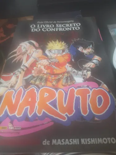 O Livro Secreto Do Confronto Naruto guia de personagens