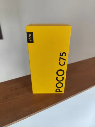Poco c75 preto 256GB 8GB NOVO ( ler anúncio )