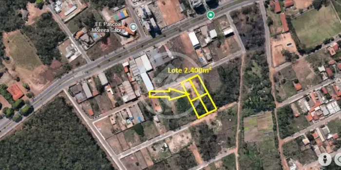 Lote 2400m² - Bairro Jardim Universitário codigo: 391606