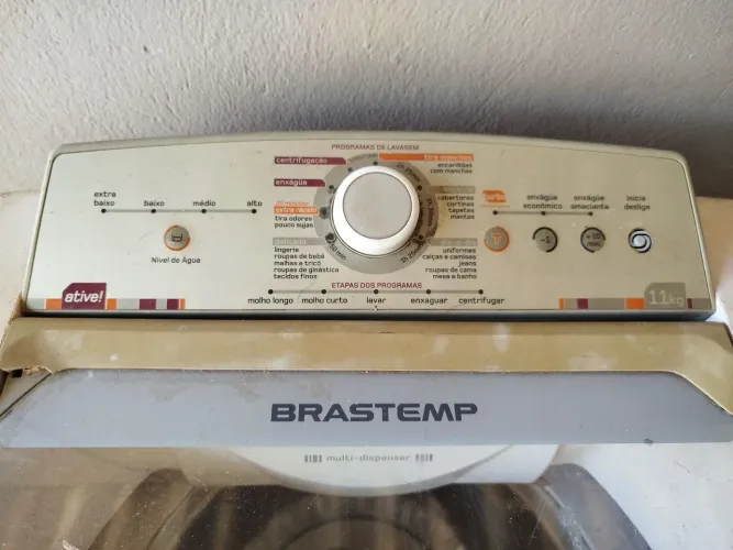 Máquina de lavar Brastemp (defeito)