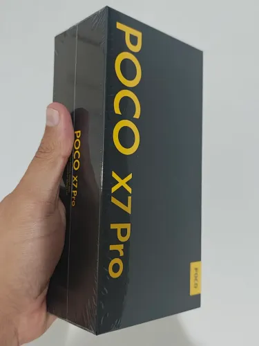 Celular smartphone XIAOMI POCO X7 Pro 12GB Ram 512 GB memória LACRADO com NOTA e GARANTIA 