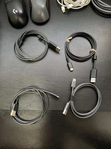 Kit 4 Cabos USB-A para USB-C
