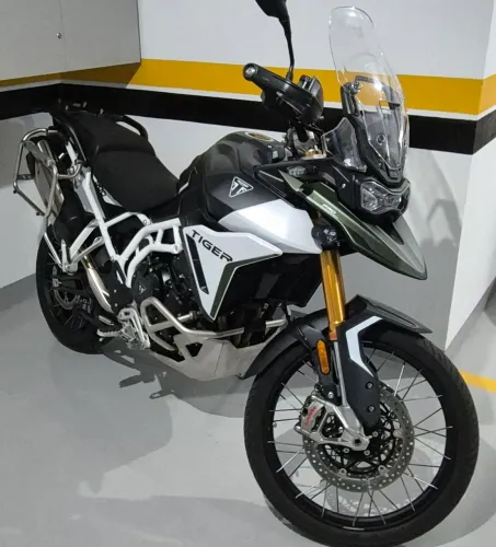 Triumph Tiger 900 Rally Pro Verde Impecável